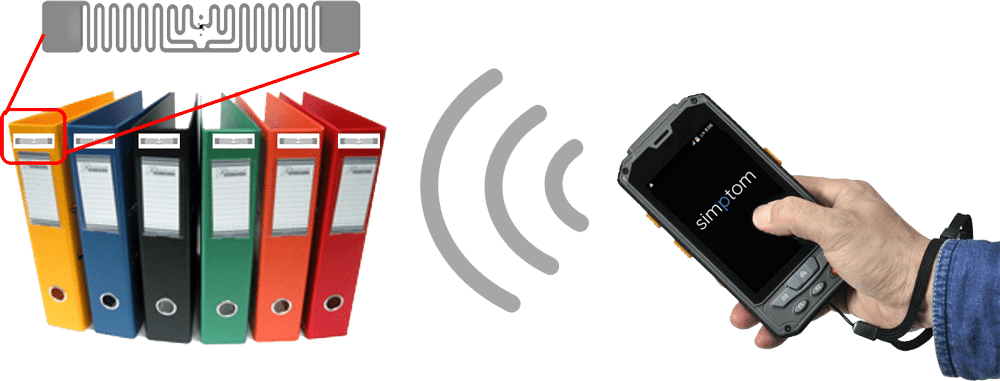 RFID dokumentni sistem simptom