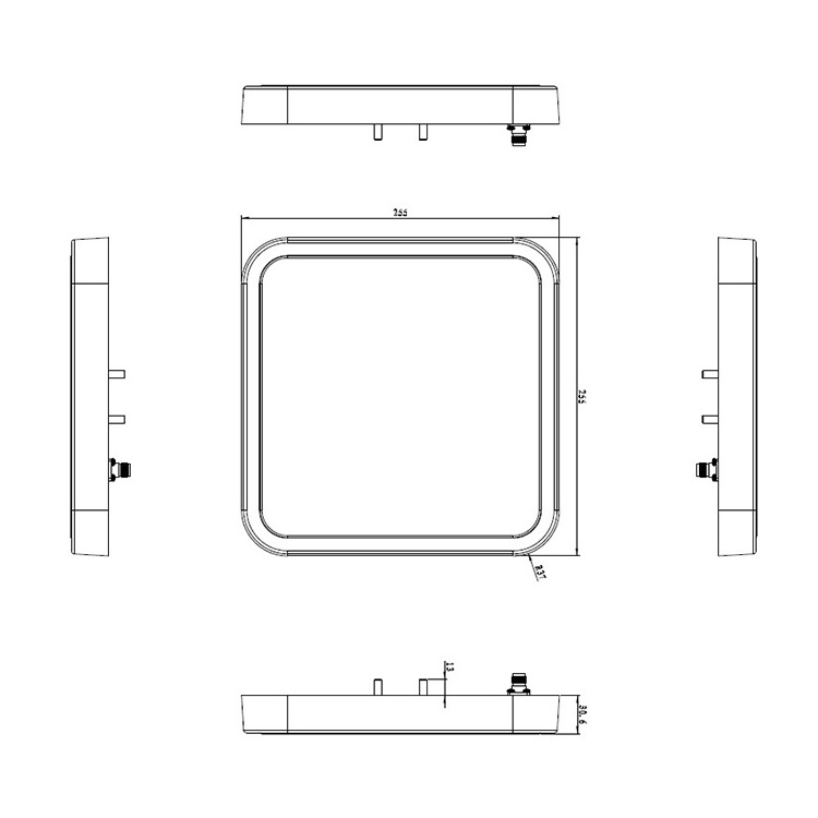 rfid uhf antenna simptom A1 C 3