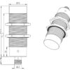 RFID HF bralna glava simptom PRO HF R I M30 IP67 4