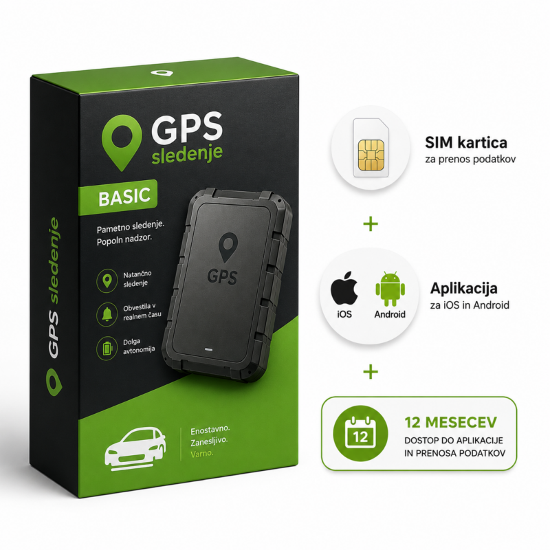 simptom GPS sledenje BASIC_simptom
